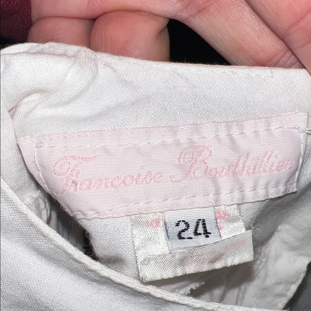 Vintage Françoise Bouthillier Romantic Dress – Size 24 months - Picture 2 of 3